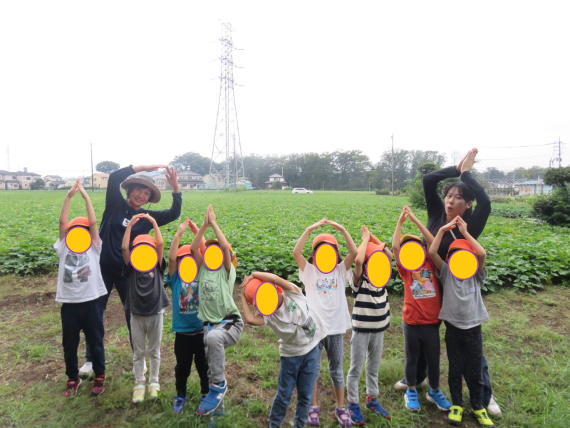 【森下五丁目園】合同芋ほり遠足