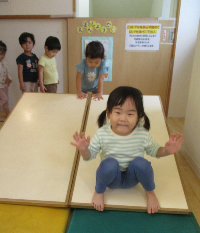 ☆武蔵小金井園☆運動遊び（２歳すみれぐみ）