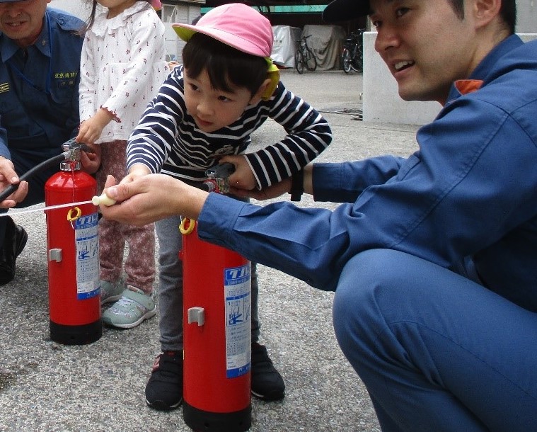 消防署見学